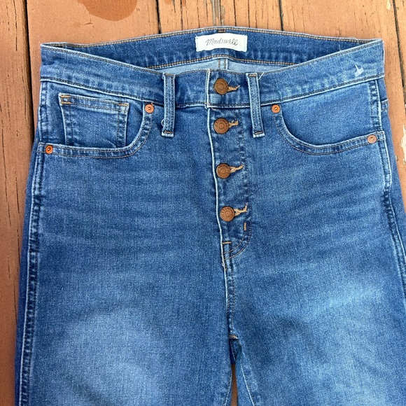 Madewell High Rise Skinny Jeans - Picture 2 of 3